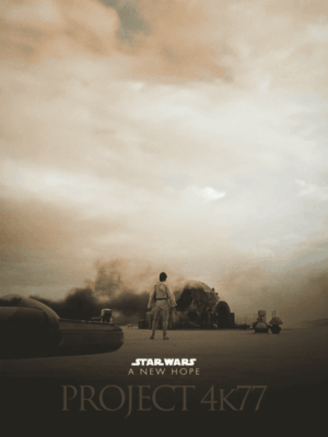 Star Wars 1977 Movie Poster