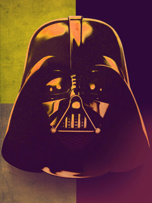 Star wars Darth Vader Sepia Poster