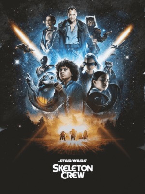 Star Wars Skeleton Crew 2024 Movie Poster