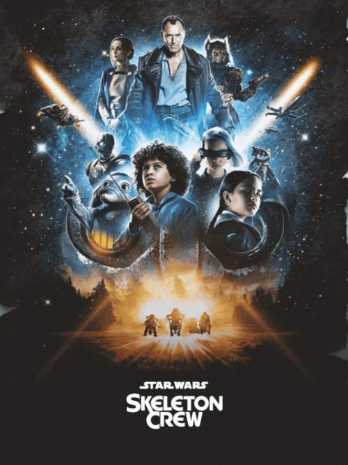 Star Wars Skeleton Crew 2024 Movie Poster