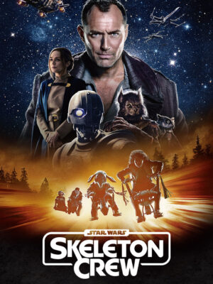 Star Wars Skeleton Crew 2024 Season 1 TV Show Poster
