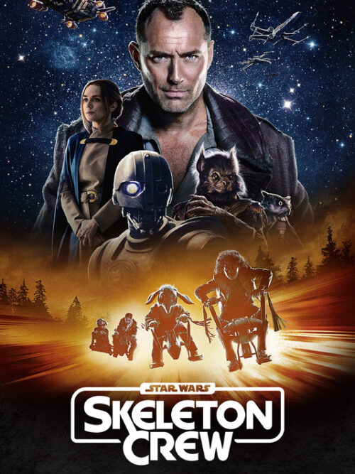 Star Wars Skeleton Crew 2024 Season 1 TV Show Poster