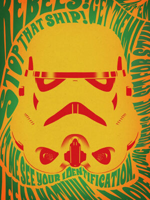 Star wars Stormtrooper Exotic Poster