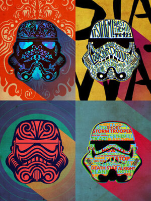 Star wars Stormtrooper Ink Squad Poster