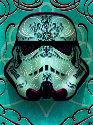 Star wars Stormtrooper Inked Poster