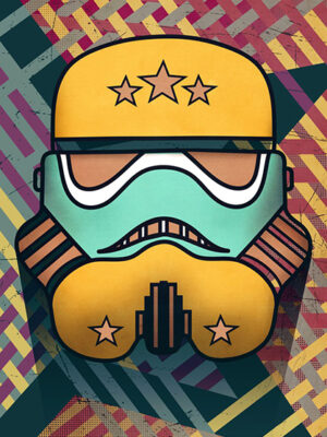 Star wars Stormtrooper Star Spangled Poster