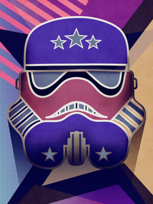 Star wars Stormtrooper Supertropper Poster
