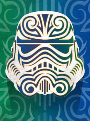 Star wars Stormtrooper Tribal Poster