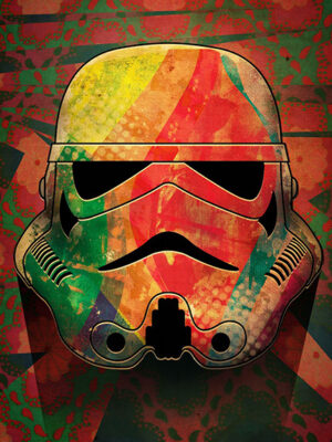 Star wars Stormtrooper Vibrant Poster