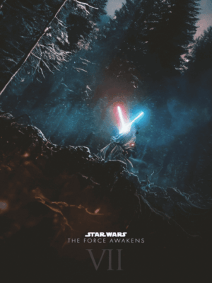 Star Wars The Force Awakens 2015 Movie Poster