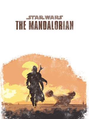 Star Wars The Mandalorian Poster