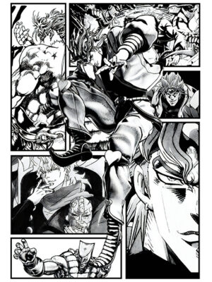 Stardust Crusaders Manga JoJo's Bizarre Adventure Poster
