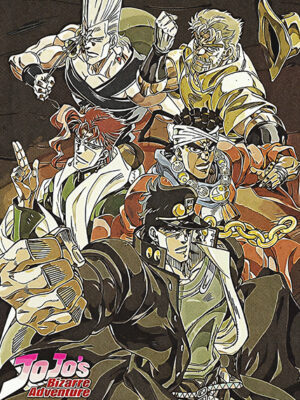 Stardust Crusaders vintage Poster