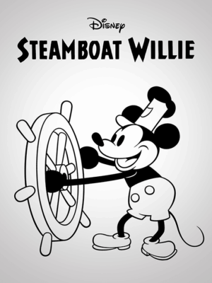 Steamboat Willie 1928 Poster