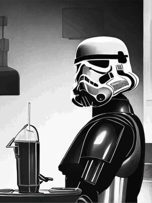 Stormtroopers Night Off Poster
