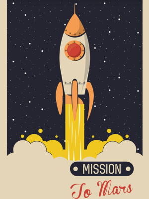 Straight to Mission Mars Poster