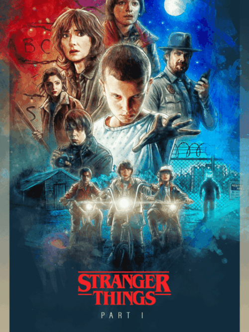 Stranger Things 2016 Season 1 Movie Poster