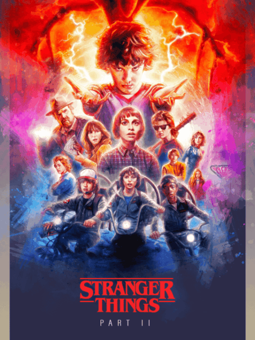 Stranger Things 2016 Season 2 Movie Poster