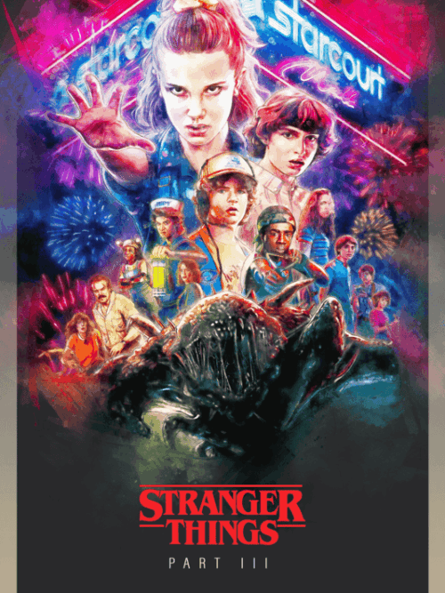 Stranger Things 2016 Season 3 Movie Poster
