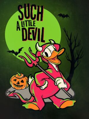 Such A Little Devil Halloween Poster