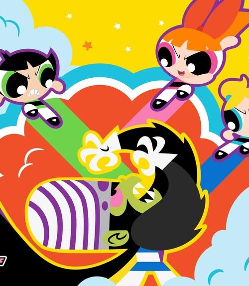 Sugar & Spice Girls Powerpuff girls Poster