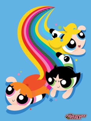 Super Trippy Powerpuff girls Poster