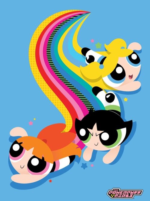 Super Trippy Powerpuff girls Poster
