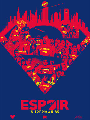 Superman 85 Years Anniversary Poster