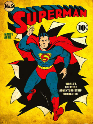 Superman Comic Poster
