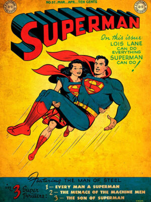 Superman Comics Poster