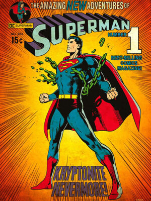 Superman Kryptonite Nevermore Poster