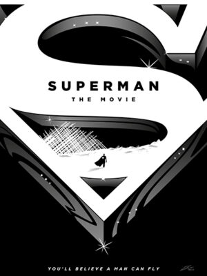 Superman THE MOVIE Poster