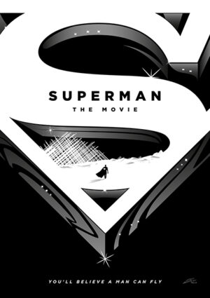 Superman THE MOVIE Poster