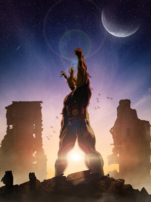 Symbol of Hope My Hero Academia anime Poster