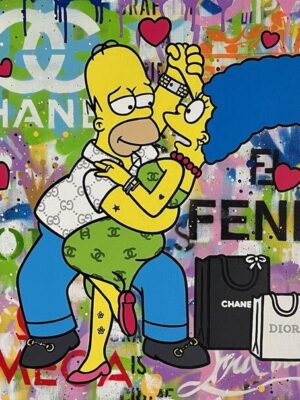 Tango With Homer Poster