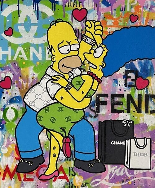 Tango With Homer Poster