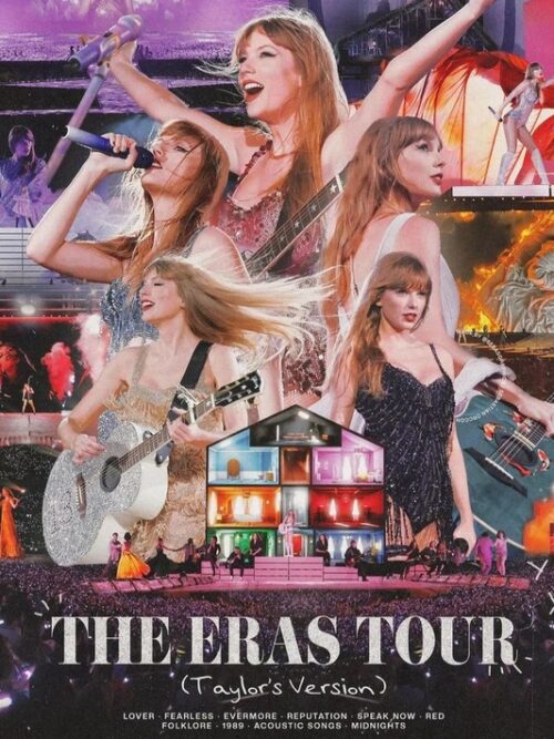 Taylor Swift The Eras Tour 2023 Movie Poster