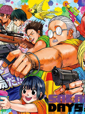 Sakamoto Days Manga Wall art