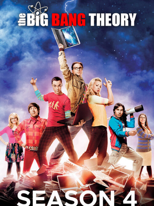 The Big Bang Theory 2007 Season 4 TV Show Poster