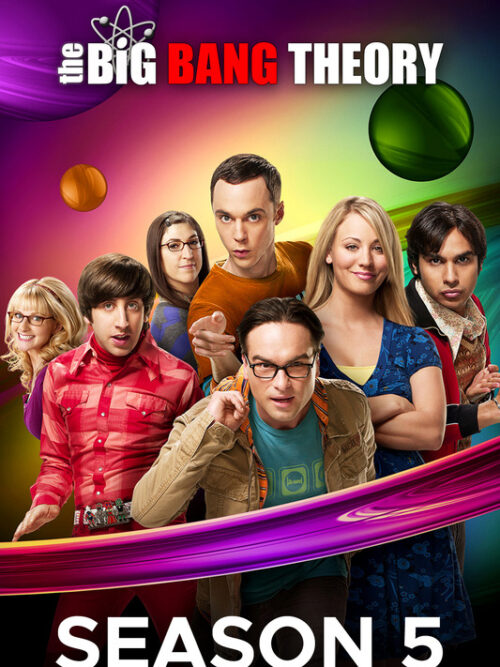 The Big Bang Theory 2007 Season 5 TV Show Poster
