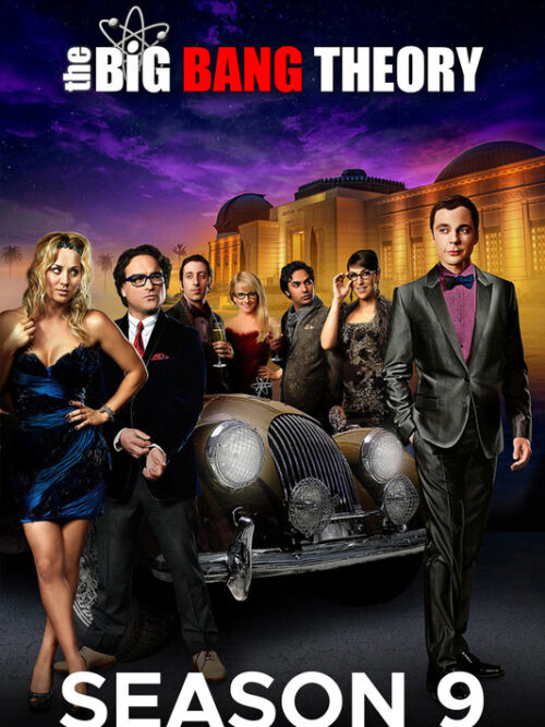 The Big Bang Theory 2007 Season 9 TV Show Poster