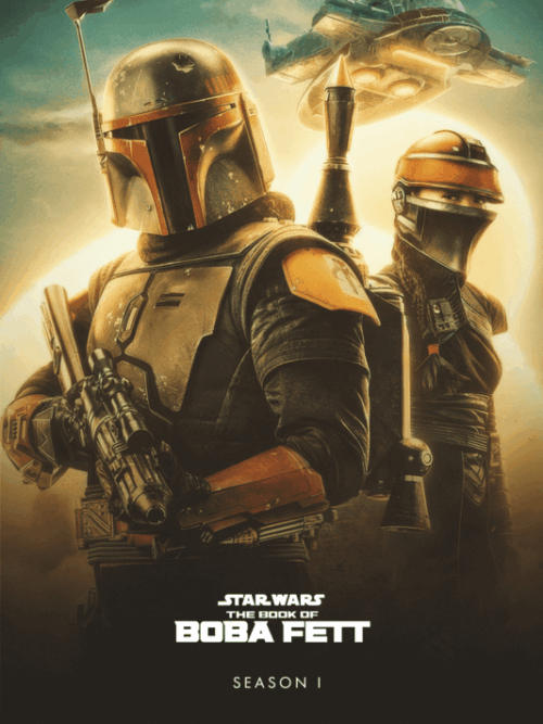 The Book Of Boba Fett 2021 Season 1 Movie Poster