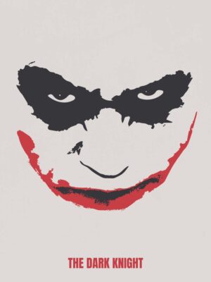 The Dark Knight minimal Poster