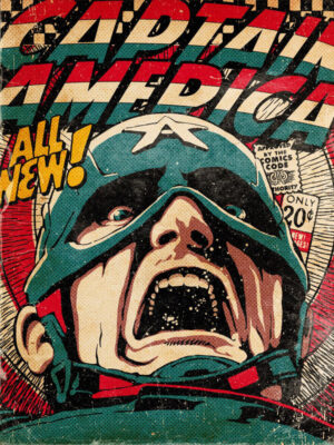 The Falcon and The Winter Soldier Pop art Poster