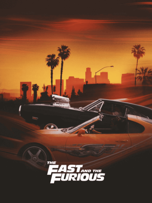 The Fast And The Furious 2001 Movie Poster