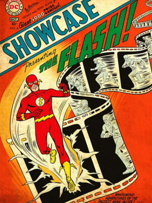 The Flash Comics Poster