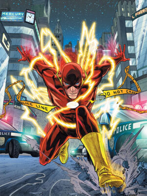 The Flash Comics Poster