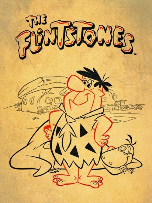 The Flinstones Graphic Poster