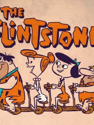 The Flinstones Tandem Poster