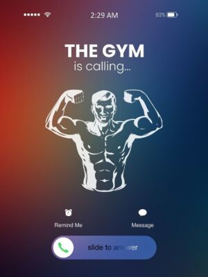 The Gym Is Calling Quotes Poster
